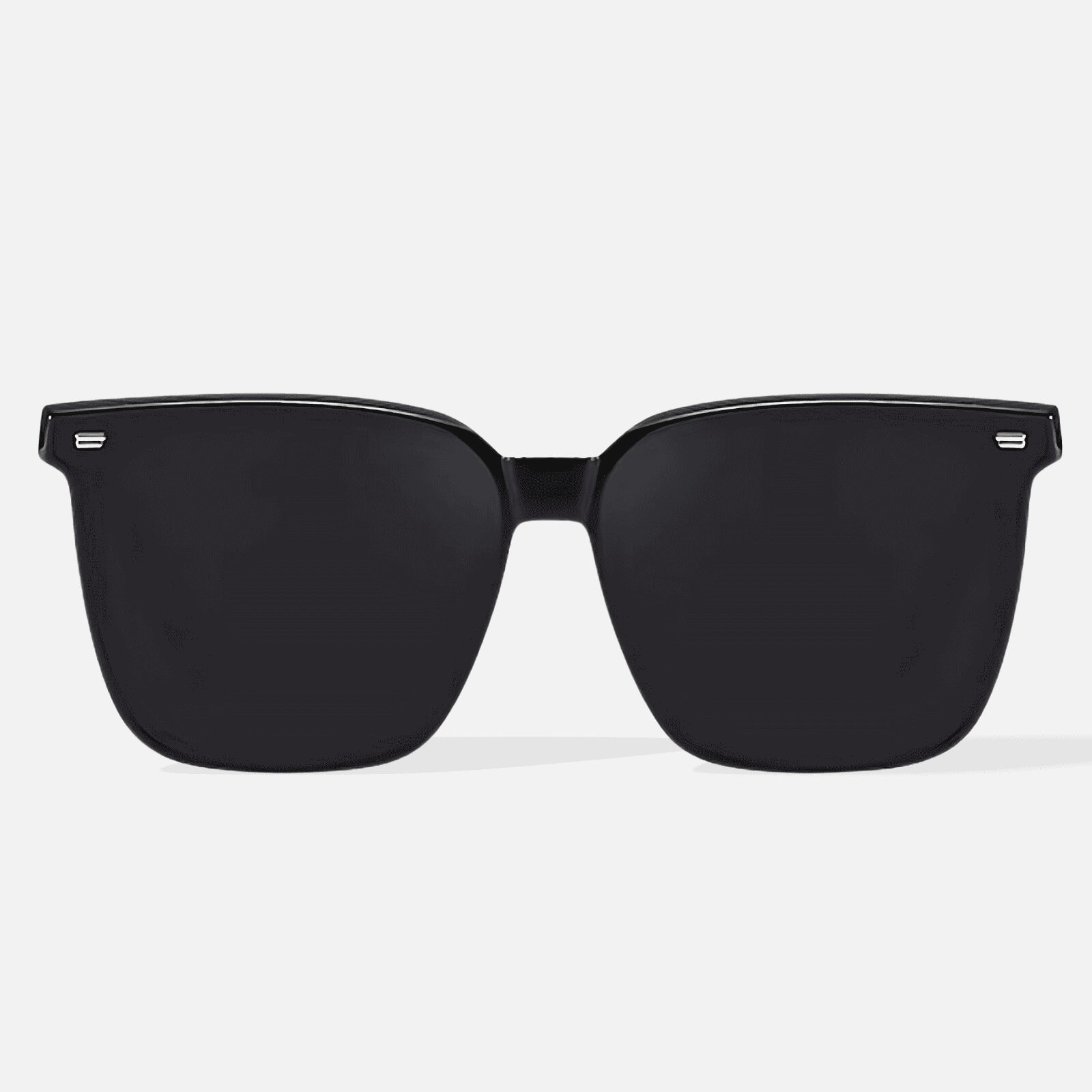 Black square top frame sunglasses