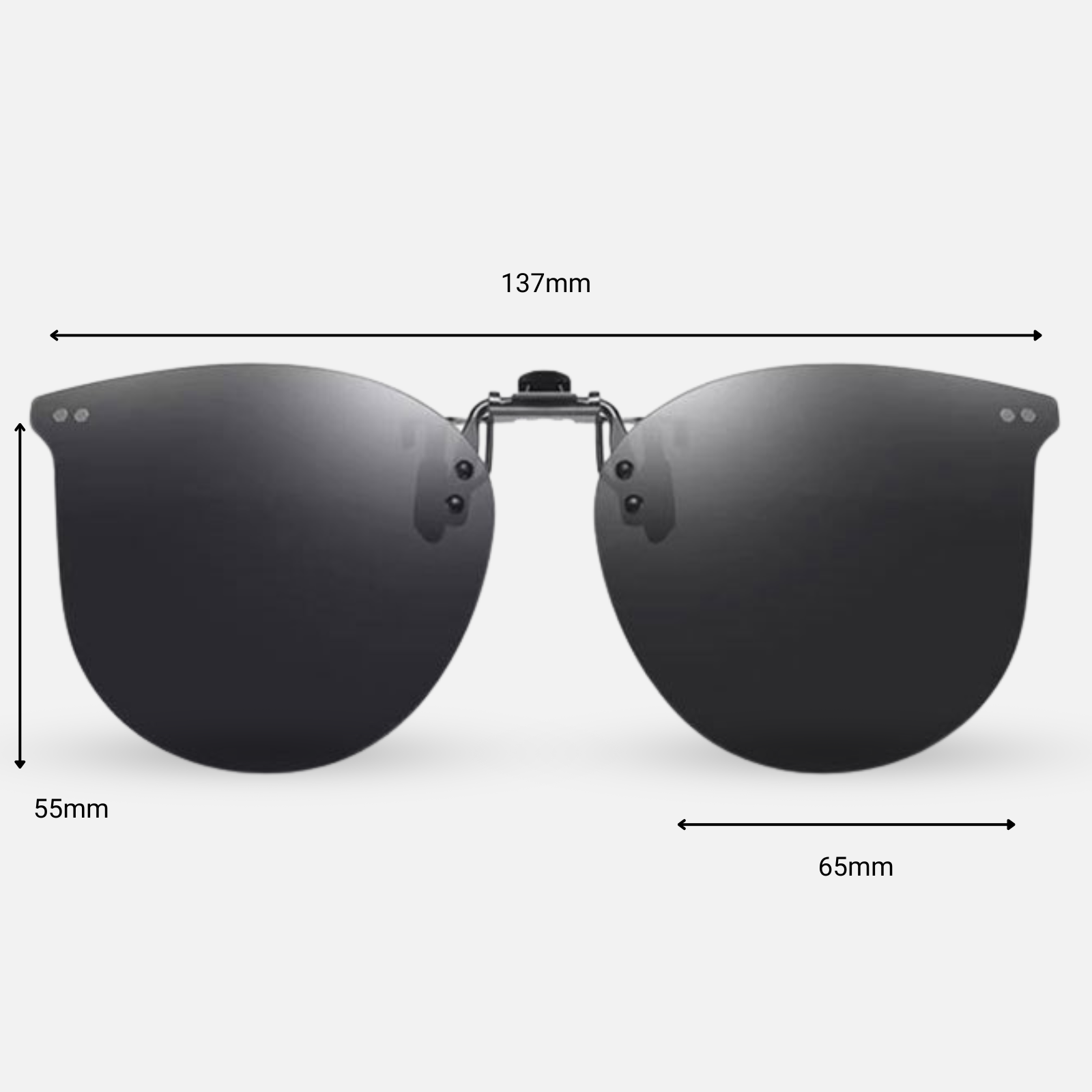 Raine Clip-On Sunglasses Lens