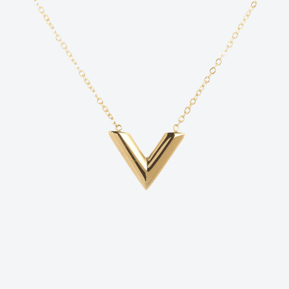 Golden V Necklace