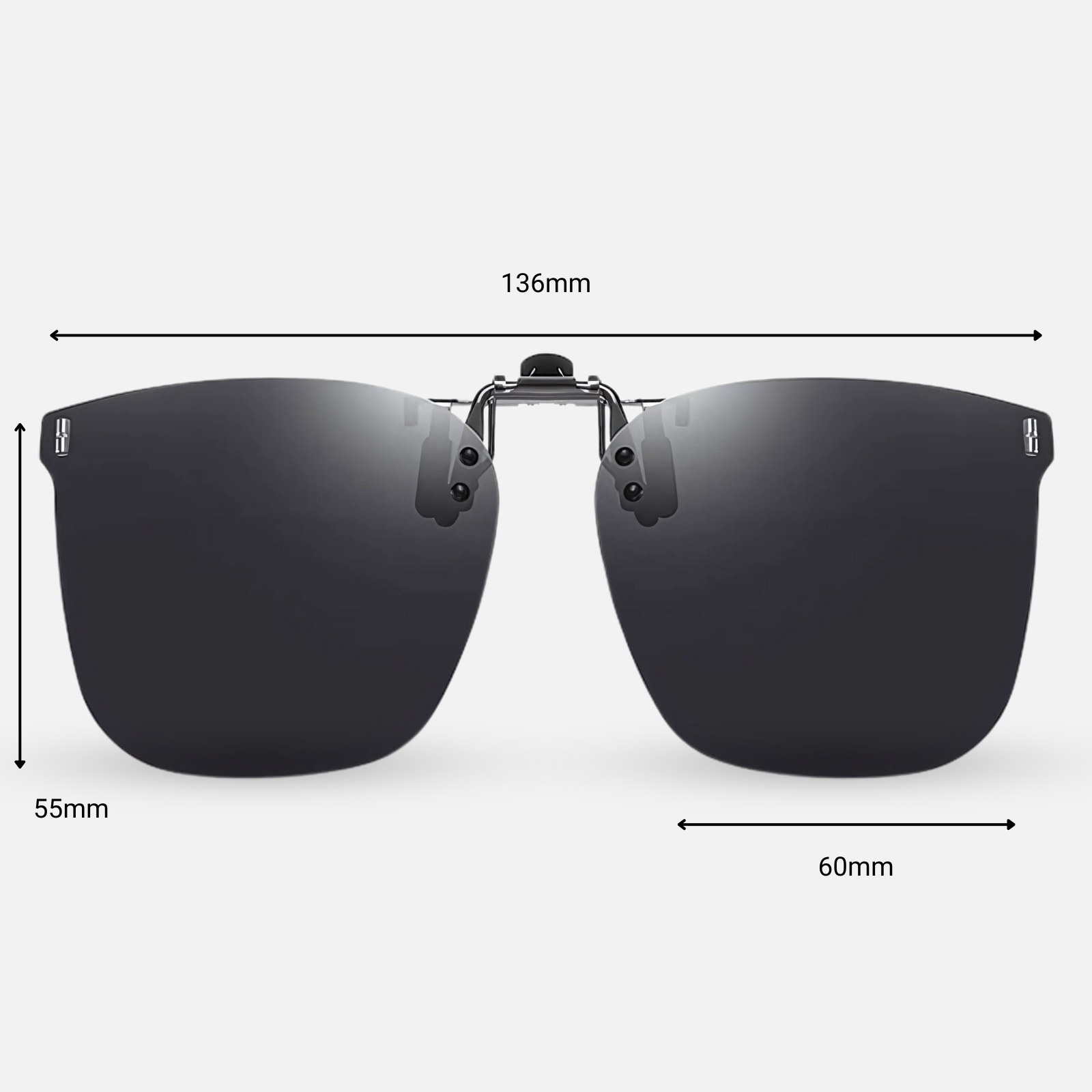 River Clip-On Sunglasses Lens