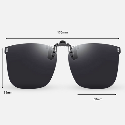 River Clip-On Sunglasses Lens