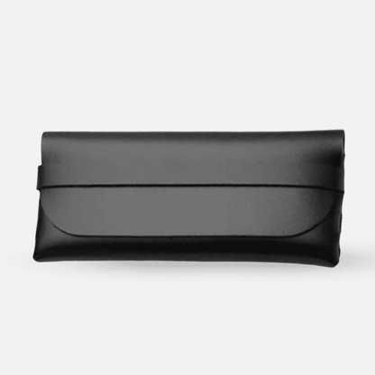 Sunglasses Leather Pouch + Microfiber Cloth